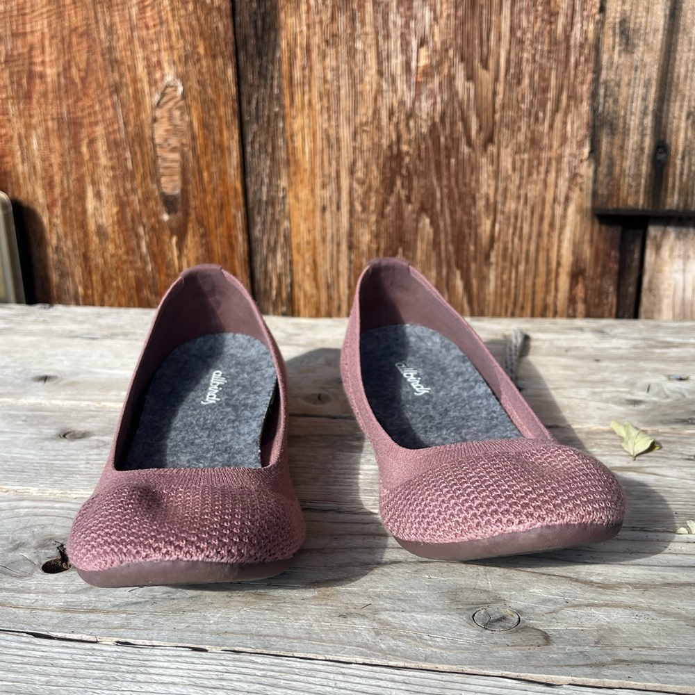 Allbirds Tree Breezer Flats – Mauve Pink | New, Never Worn, Size W9 - Picture 8 of 14